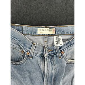 Levi's 505 Regular Fit Straight Leg Jeans Men's 31x32 Light Stonewash Cotton